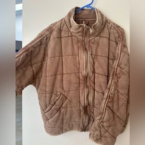 Free People Quilted Jacket